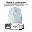 Акумуляторна бездротова мишка Xiaomi Sensitive Bluetooth Mouse 2.4G Dual-Mode White - мініатюра 2