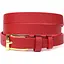Ремінь шкіряний Grande Pelle для жінок 120х2 см яскравий тонкий acs0029638 - мініатюра 1
