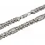 Серебряная цепь (Фантазийное). РО117112 65 - миниатюра 1