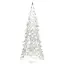 Декоративна Ялинка CX LED 17 см, прозора Прозорий - мініатюра 1