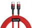 Кабель Baseus Cafule USB Cable Type-C-Type-C 3A 1m Red - мініатюра 4