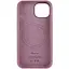 Чехол Silicone Case Full Protective AA with MagSafe для Apple iPhone 14 Plus 6.7 Лиловый/Lilac Pride - миниатюра 3