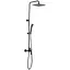 Душова система Haiba Alex 003-J black HB3940, Чорний матовий - мініатюра 1