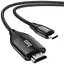 Адаптер Hoco UA16 Type-C к HDMI TV HD on-screen cable Metal серый - миниатюра 1