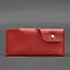 Шкіряне портмоне-купюрник 8.0 червоний краст - мініатюра 5
