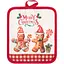 Прихватка Ardesto Christmas Gingerbread 18х20см, 100% поліестер (верх), 100% бавовна (низ), червоний (ART04HG) - миниатюра 1