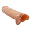 Насадка на пенис Pretty Love LyBaile Penis Sleeve Emmitt.16 см телесный - миниатюра 8