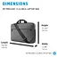 Сумка для ноутбука HP 15.6" Laptop Bag (2Z8P4AA) - миниатюра 3