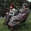 Спальник з капюшоном Naturehike U150 NH20MSD07, 11°C лівий зелений - мініатюра 4
