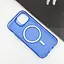 Чохол Epik TPU Radiance with MagSafe для Apple iPhone 15, 6.1 Blue - мініатюра 4