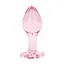 Анальная пробка EasyToys Anal Plug Glass M 8.3 см (розовый) - миниатюра 3