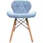 Стілець GT Racer X-D27, Fabric блакитний - мініатюра 2