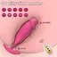 Масажер простати з пультом управління рожевий чорний, рожевий, фуксія - мініатюра 3