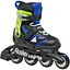 Ролики Rollerblade Microblade 28-32 Black-Blue (1012-86B0751530-NF01-28-32) - мініатюра 1
