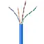 Кабель вита пара Cablexpert (UPC-5004E-SOL-B) CAT5e, алюміній під міддю (CCA з AWG24), неекранований, блакитний, 305м - мініатюра 1