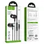 Навушники HOCO M87 String wired earphones with with microphone Gloomy Black - мініатюра 5