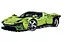 Конструктор Technic Ferrari Daytona SP3 на 3778 деталей 1:8 зелений (SIZ-W977) - мініатюра 2