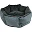 Лежак для животных Пухнастики Agility Колизей L 70х70х20 см серый - миниатюра 1