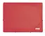 Папка пластиковая, А4, на резинках, Jobmax, красная, 2 шт. - миниатюра 1