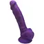 Фалоімітатор Silexd Premium Silicone Dildo Model 1 Size 7 18.8 см фіолетовий - мініатюра 1