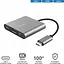 Адаптер Trust Dalyx Usb-C 3-в-1 - Type-C HDMI Usb (TR-23772) - миниатюра 5