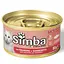 Мус для дорослих кішок Monge Simba Cat Wet Mousse лосось та креветки 85 гр - мініатюра 1