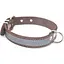 Нашийник для собак Zoo-hunt шкіряний зі світловідбивачем ОО коричневий 3,5/44-55 см - мініатюра 1