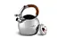 Чайник Edenberg з нержавіючої сталі зі свистком коричнева ручка 3 л (EB-7006) - мініатюра 2