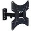 Настенный крепеж LCD/Plasma TV 15-42" Walfix R-333B цвет черный, до 25 кг, VESA: 200x200 мм, наклон: -15º ~ +5º, поворот: до 180 - миниатюра 1