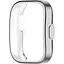 Чохол-накладка DK для Xiaomi Amazfit Bip 5 Silicone Face Case (silver) - мініатюра 1