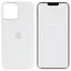 Чехол Epik Silicone case AAA with Magsafe and Animation для Apple iPhone 12 Pro/12, 6.1 Белый/White - миниатюра 1