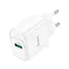Мережевий зарядний пристрій Hoco C140A Smart single port QC3.0 charger(EU) Білий - мініатюра 1