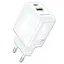 Зарядное устройство Borofone BN29 Type-C/USB PD30W+QC3.0 Power Delivery 3.0 белый - миниатюра 2