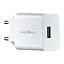 Мережевий зарядний пристрій Usams CC083 T22 Single USB QC3.0 Travel Charger ( EU ) Білий - мініатюра 1