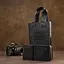 Стильная мужская сумка из кожи GRANDE PELLE 20х10х2 см sum0022189 - миниатюра 8