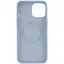 Чохол Silicone case AAA with Magsafe and Animation для Apple iPhone 12 Pro Max 6.7 Блакитний/Cloud Blue - мініатюра 3