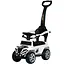 Каталка Bambi Racer M 5805EL 2-в-1 з батьківською ручкою та музикою білий - мініатюра 1