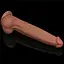 Фаллоимитатор LoveToy Sliding-Skin Dual Layer Dong King Sized 34 см коричневый - миниатюра 3