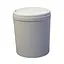 Відро для сміття 5 л світло сіре (08347) - мініатюра 1