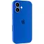 Чохол Epik Silicone Case Full Camera Protective AA для Apple iPhone 16, 6.1 Синій/Capri Blue - мініатюра 1