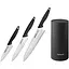Набор из 3-х кухонных ножей и подставки в подарочной коробке Samura Golf (SG-04) - миниатюра 1