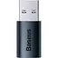 Перехідник Baseus Ingenuity Series Mini OTG USB 3.1 to Type-C Blue (ZJJQ000103) [126875] - мініатюра 2