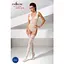 Бодистокинг Passion BS051 комбинезон имитация чулок и боди S/M/L white - миниатюра 2