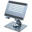 Подставка для ноутбука и планшета Hoco PH52 Might metal rotating tablet desktop holder Серый - миниатюра 1