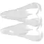 Силикон Keitech Noisy Flapper 3.5’’ #009 White (5 шт/уп) - миниатюра 1