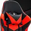 Кресло геймерское Care Life с подставкой для ног Red/Black (CF-301) - миниатюра 4