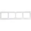 Рамка Brille для розетки VB-4F wh - миниатюра 1