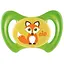 Уценка. Пустышка Nip Miss Denti №2 Лис, силиконовая, 5-13 мес., зеленый (31801) - миниатюра 1