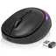 Мишка REAL-EL RM-440W Wireless/Bluetooth Black (EL123200045) - мініатюра 1