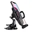 Автотримач для телефона BOROFONE BH37 Route push type suction cup car holder Black - мініатюра 5